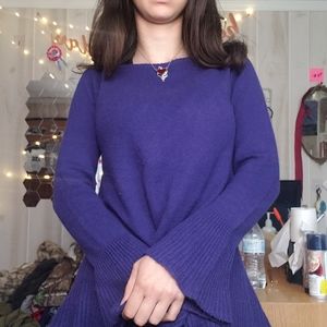 Purple sweater
